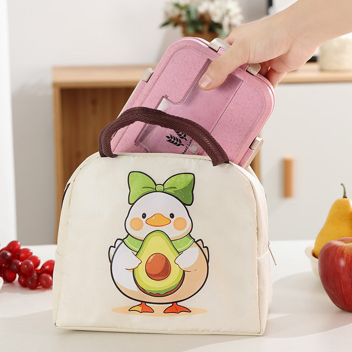 Cartoon-Themed Insulated Lunch Bag Kalsten