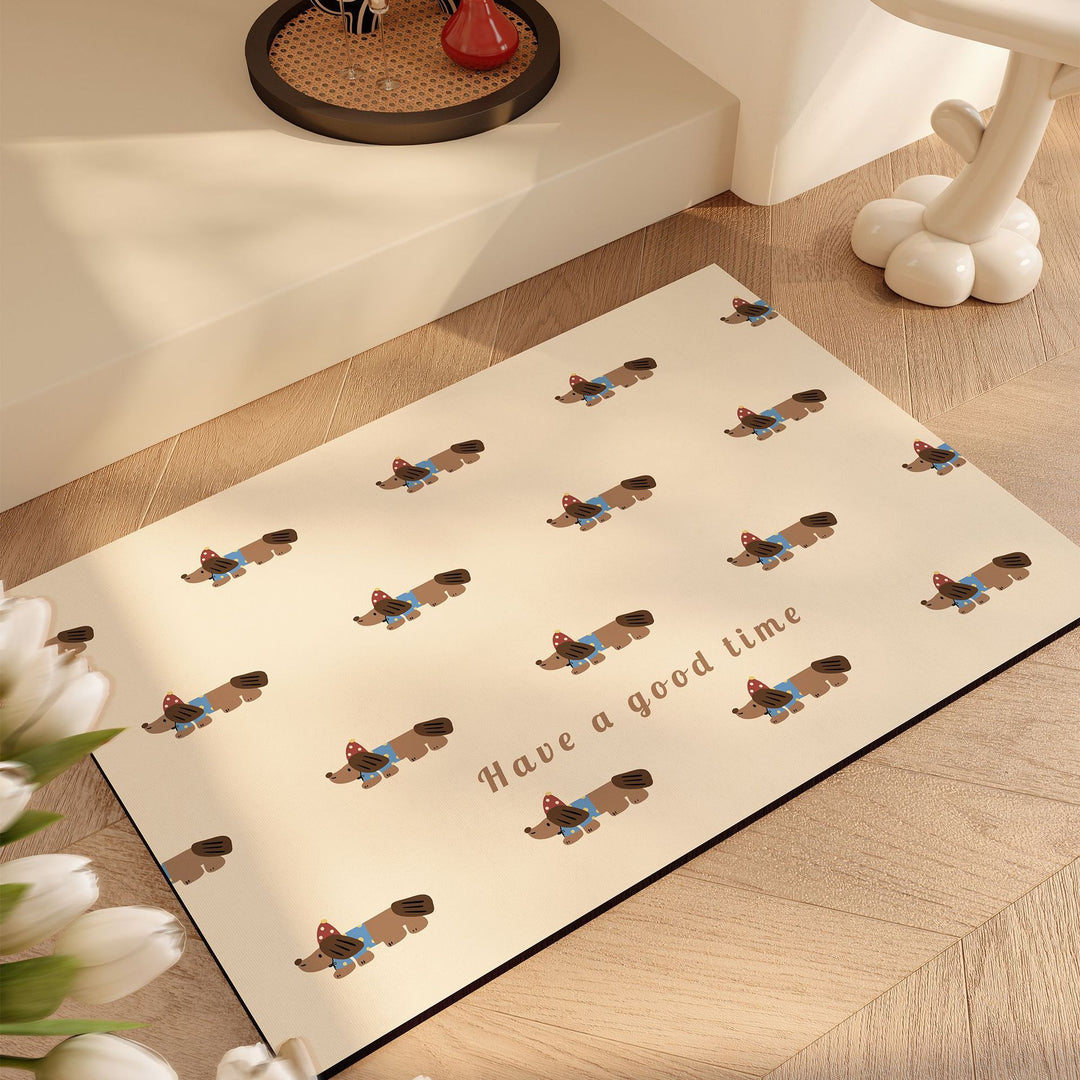 Cute Cartoon Animal Bath Mat Kalsten