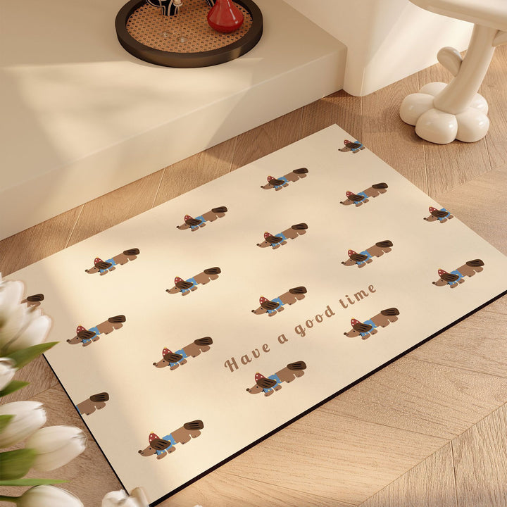 Cute Cartoon Animal Bath Mat Kalsten