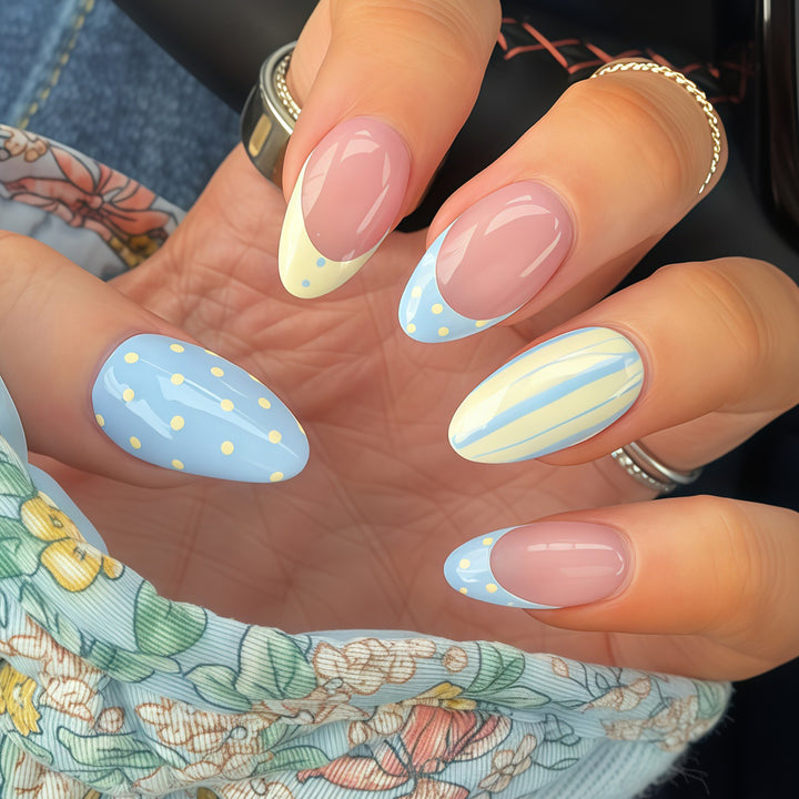 Artistic Stiletto Nail Art Tips Design Kalsten