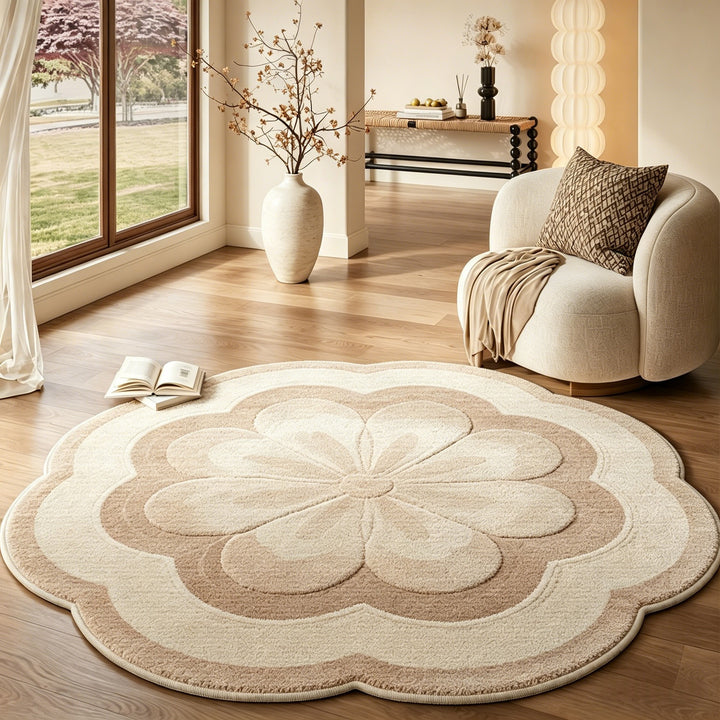 Stylish Artisan Round Area Rug