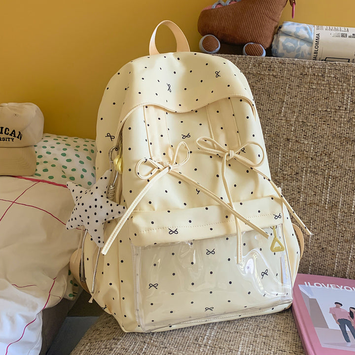 Playful Lightweight Printed Backpack Kalsten