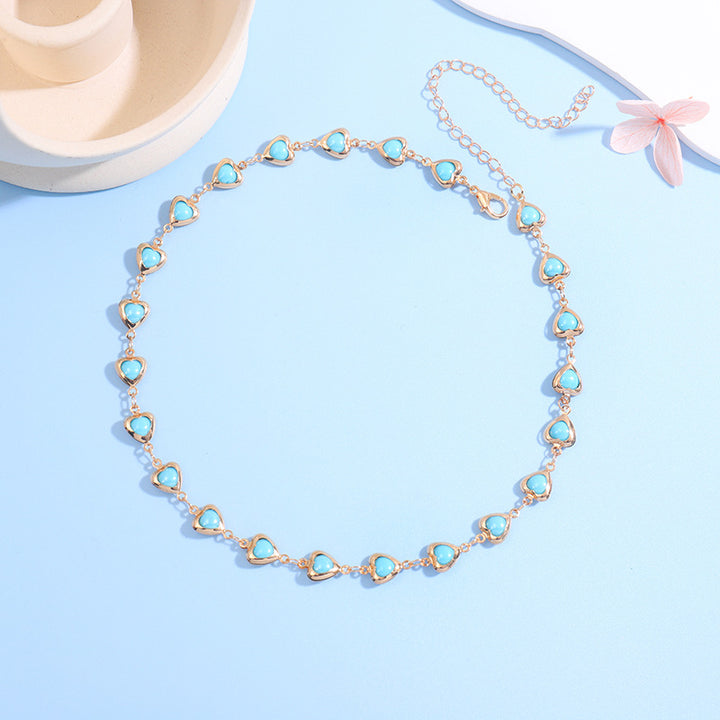 Sparkling Crystal Choker Necklace Kalsten