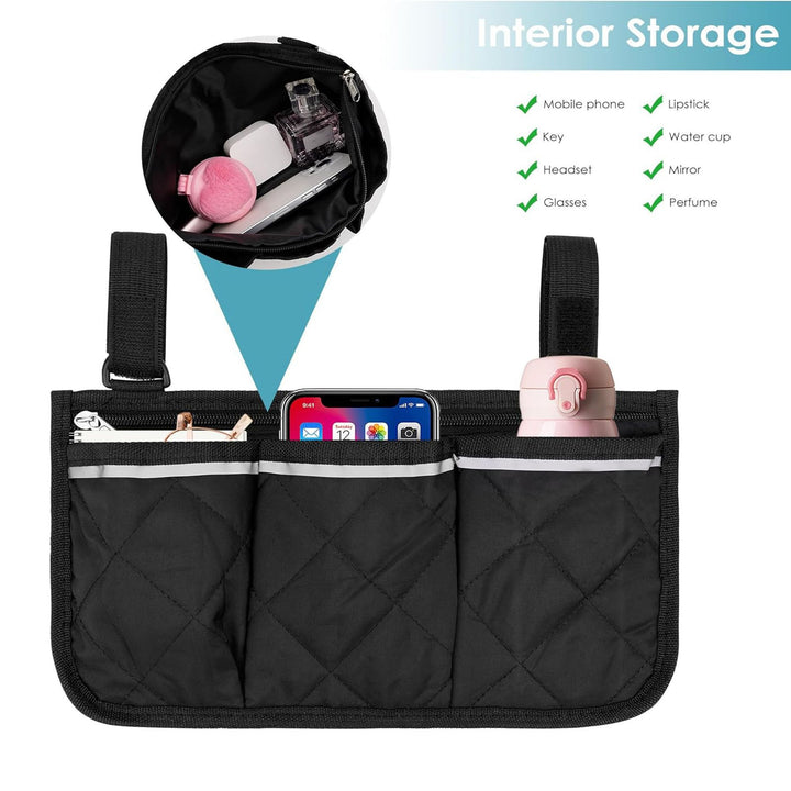 Multifunctional Organizer Bag with Zipper Kalsten