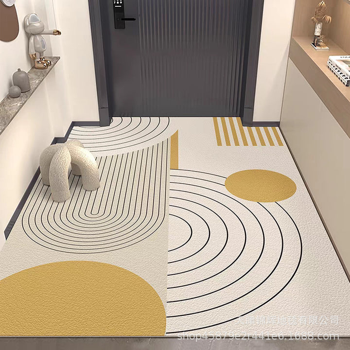 Abstract Geometric Patterned Area Mat