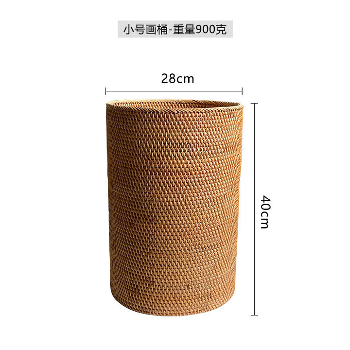 Women rectangular storage basket with practical handle Kalsten