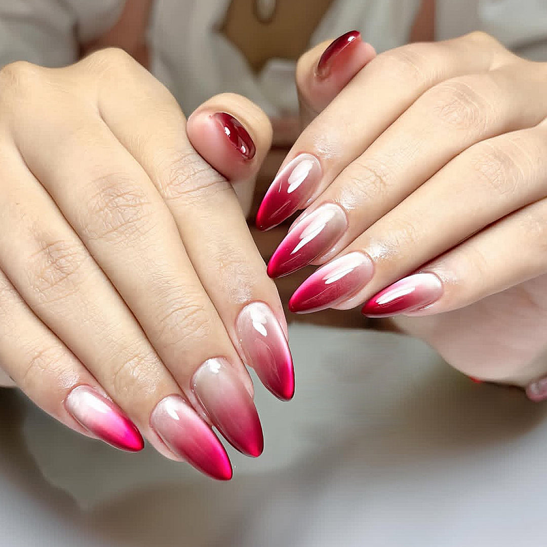 Ombre Stiletto Nail Art Extensions Kalsten