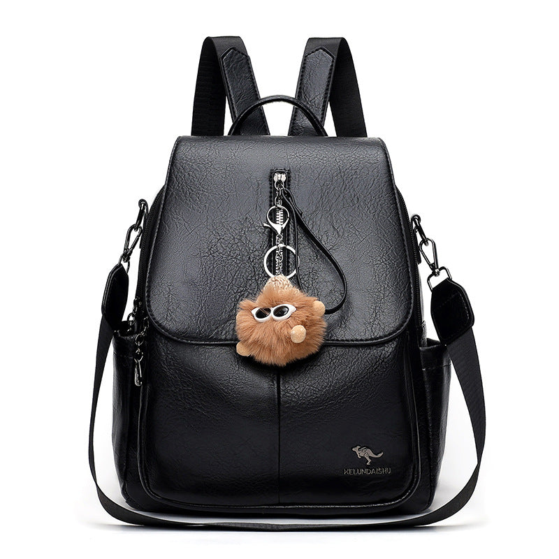 Stylish Multi-Function Leather Backpack Kalsten
