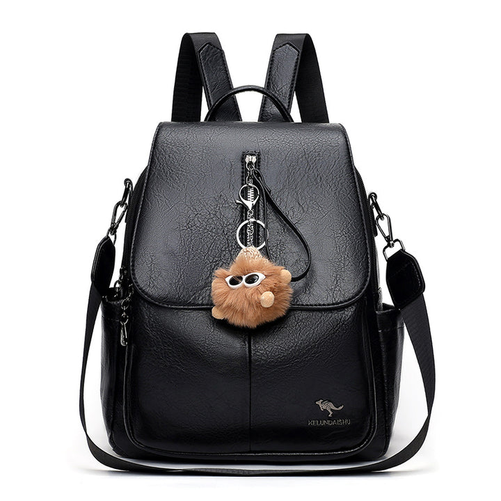 Stylish Multi-Function Leather Backpack Kalsten