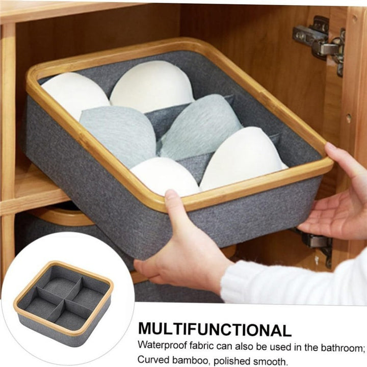 Felt Organizer with Bamboo Frame Kalsten