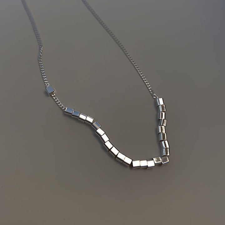 Modern Geometric Pendant Necklace Kalsten
