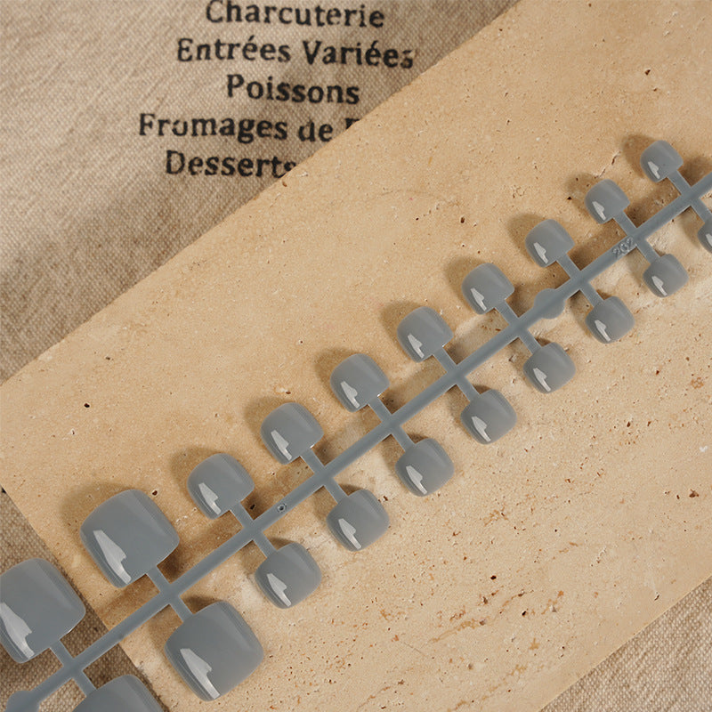 Premium Glossy Press-On Toenail Set Kalsten