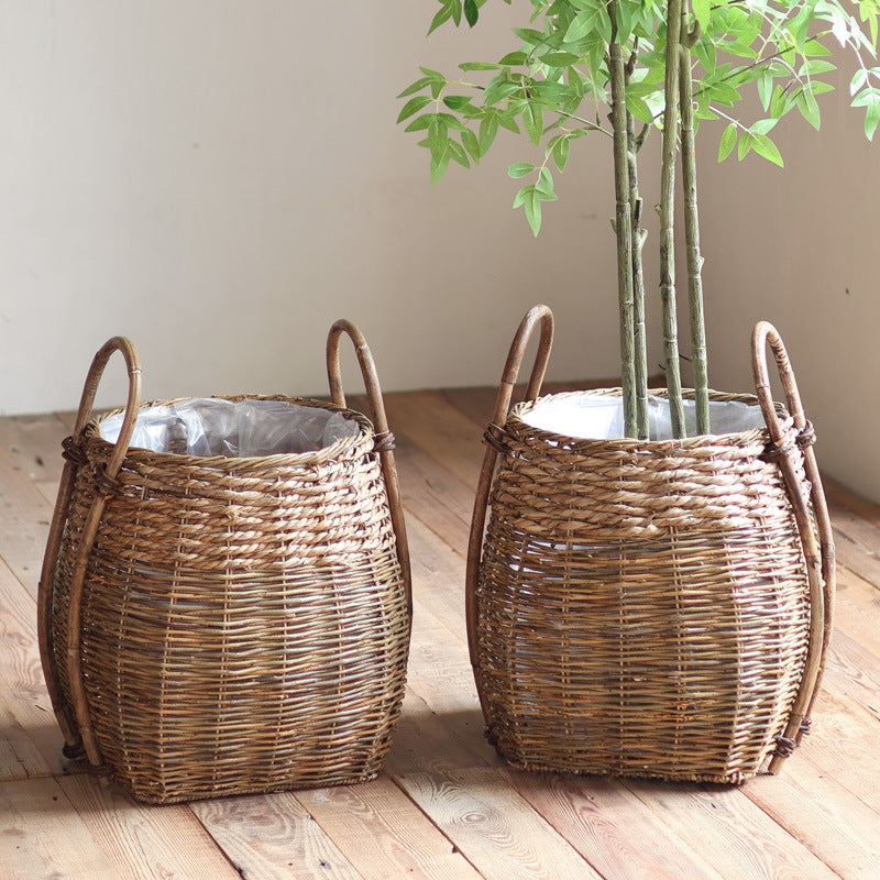 Handwoven storage basket Kalsten