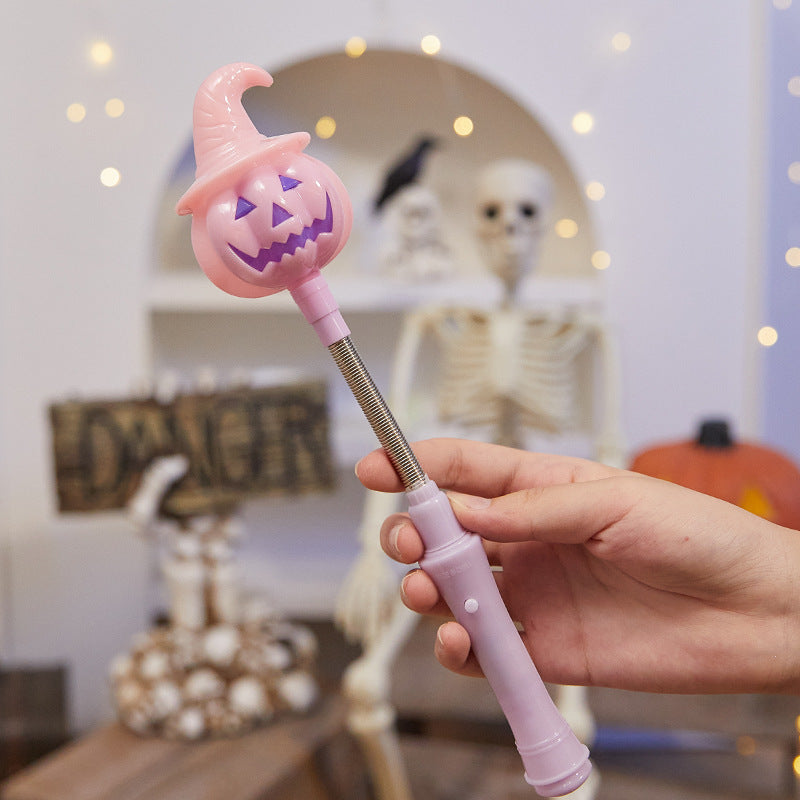Creative Halloween Deco Candle with Pumpkin Motif Kalsten