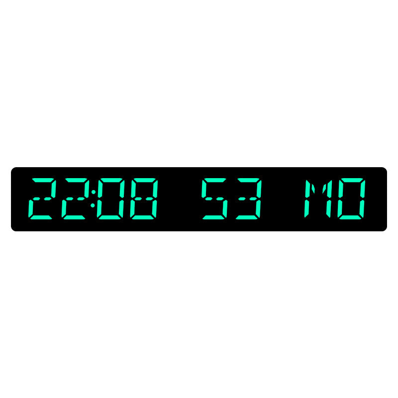 Digital wall clock with large LED display Kalsten