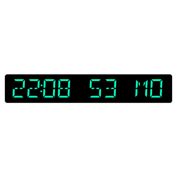 Digital wall clock with large LED display Kalsten