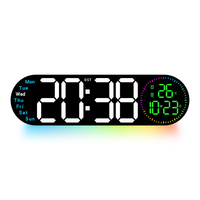 Digital multifunction alarm clock with temperature and weather display Kalsten