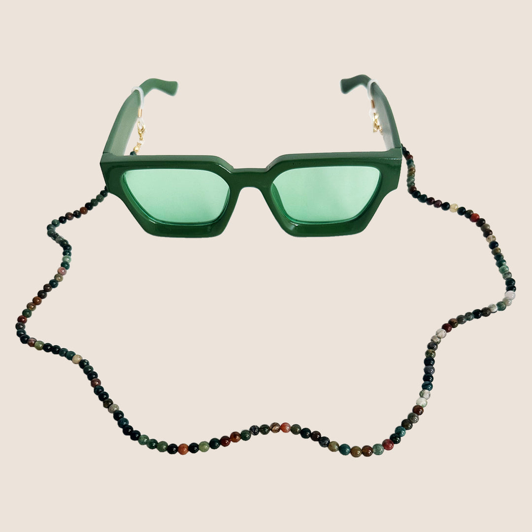 Beaded Stone Necklace Kalsten