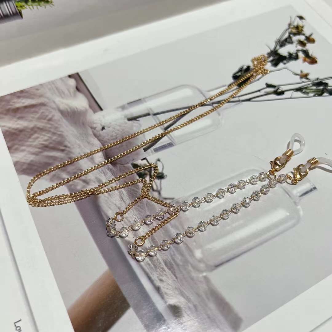 Chic Multi-Strand Beaded Eyewear Chain Kalsten