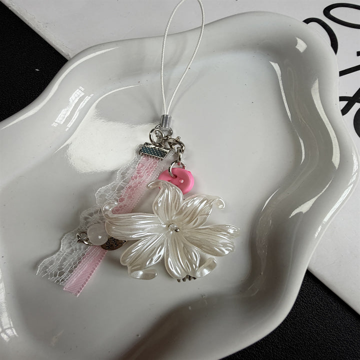 Floral Charm Phone Strap Kalsten