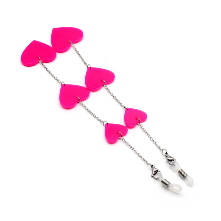 Stylish Heart-Themed Eyewear Chain Kalsten