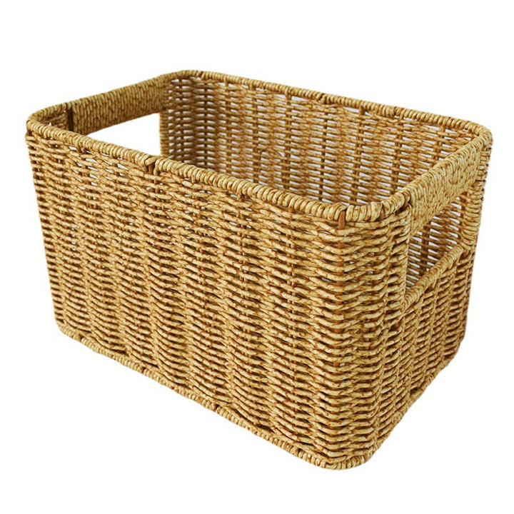 Handcrafted Natural Wicker Storage Basket Kalsten