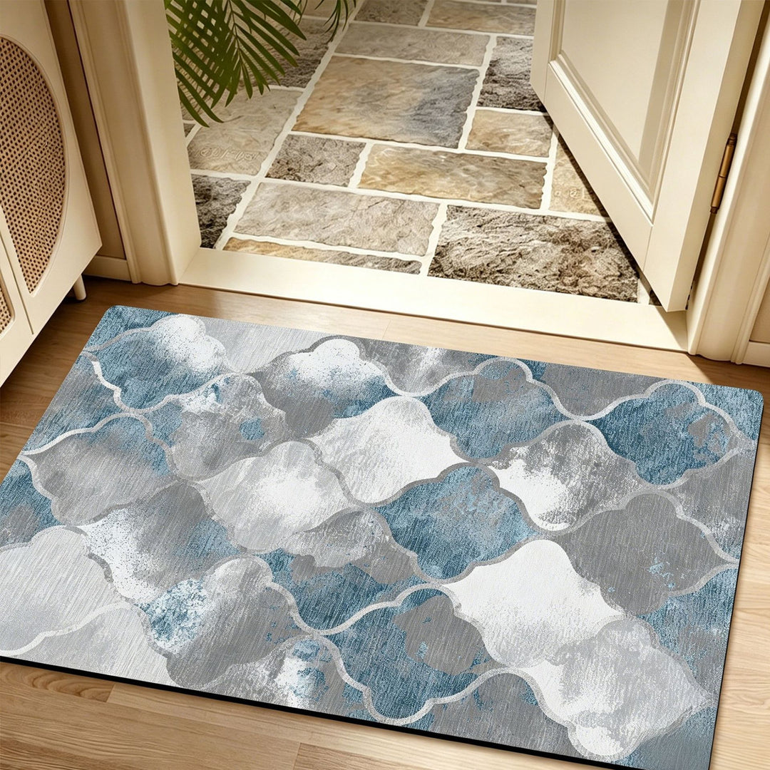 Abstract Patterned Area Rug Kalsten