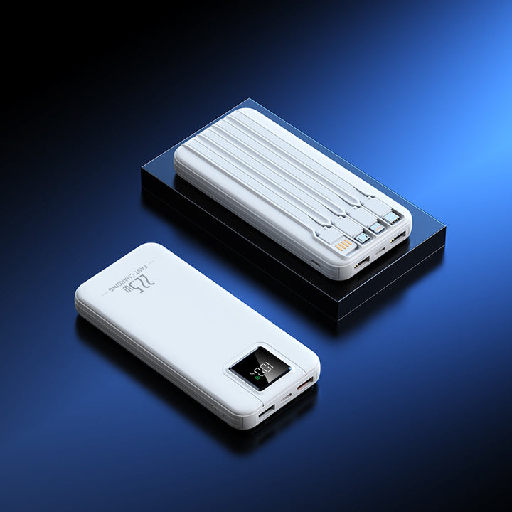 Portable power bank with advanced fast charging technology and smart LCD display Kalsten