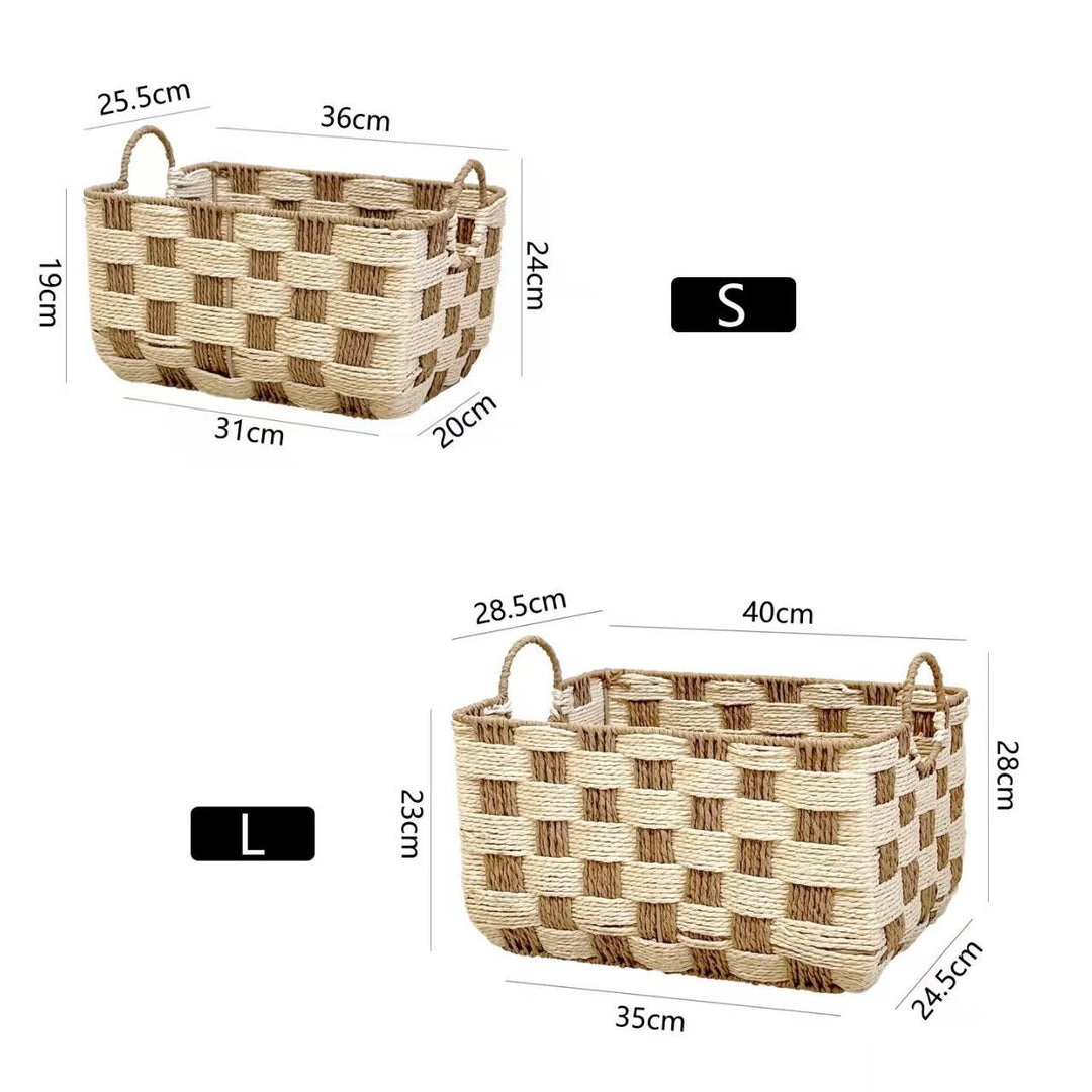 Natural Fiber Storage Basket Kalsten