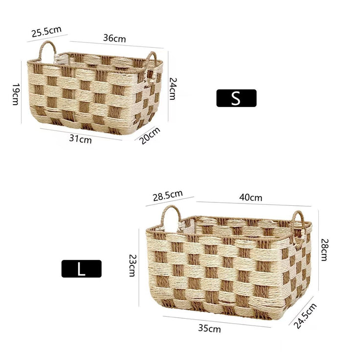 Natural Fiber Storage Basket Kalsten