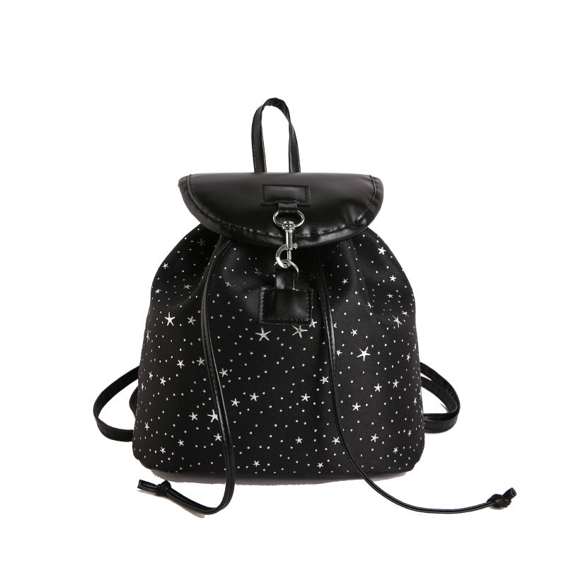 WoStar-Patterned Drawstring Backpack Kalsten