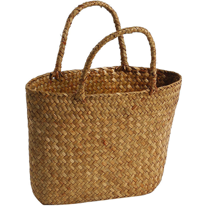 Handcrafted Woven Shopping Tote Kalsten