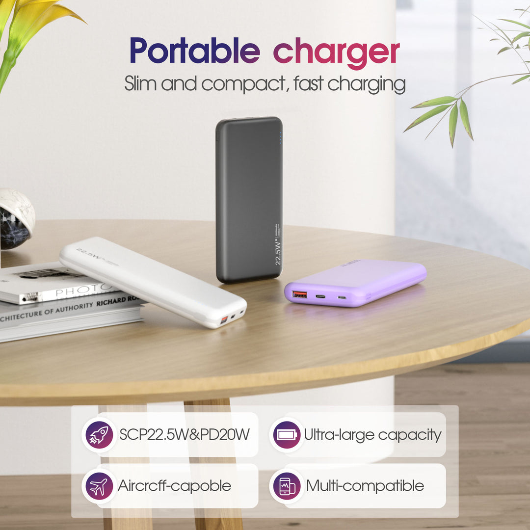 Portable charger with 22.5W fast charging function Kalsten