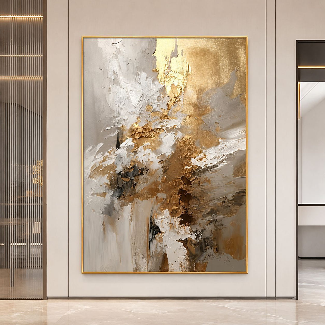 Coastal Wave Textured Canvas Artwork