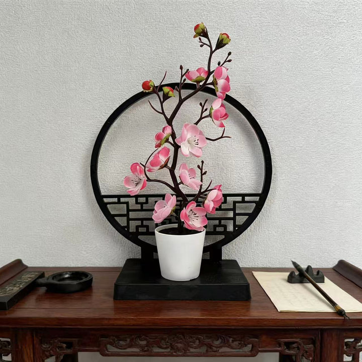 Elegant Decorative Flower Sculpture for Indoor Home Decor