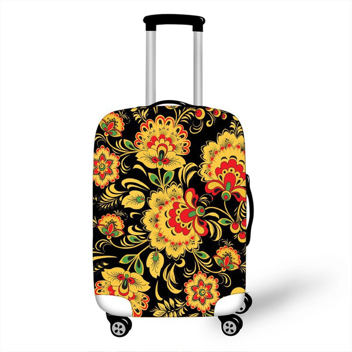Women's hardshell travel suitcase with floral design Kalsten