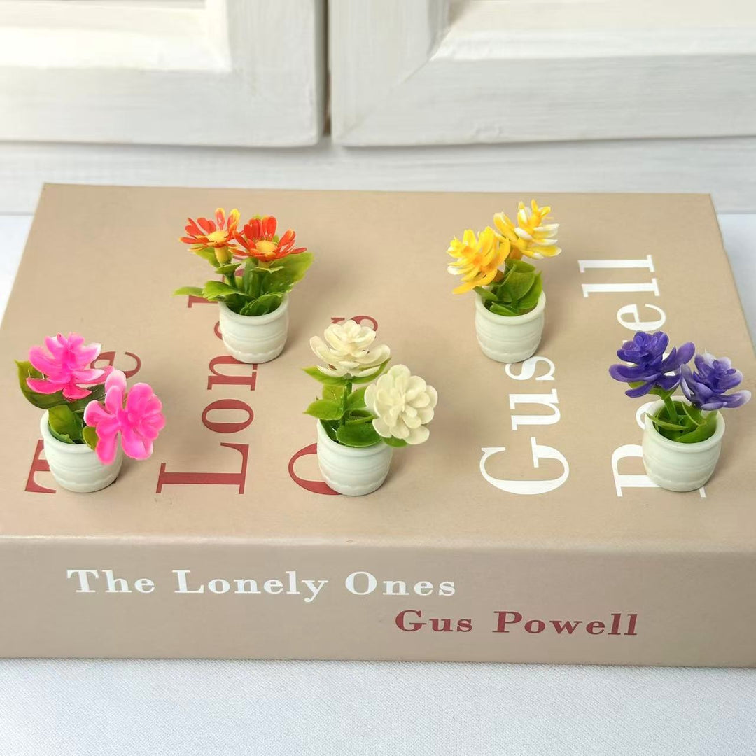 Miniature Flower Pot Set