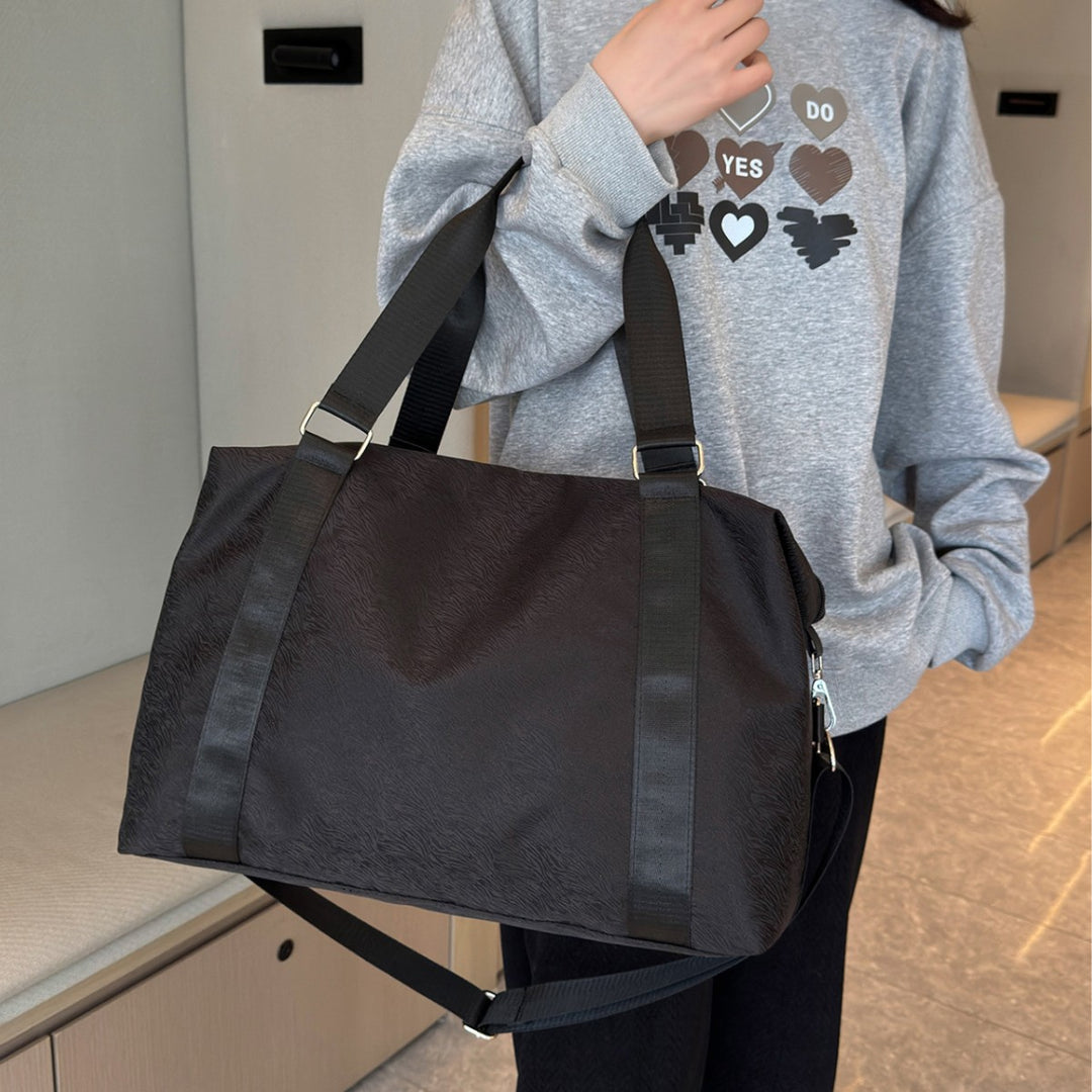 Durable Textured Travel Duffle Bag Kalsten