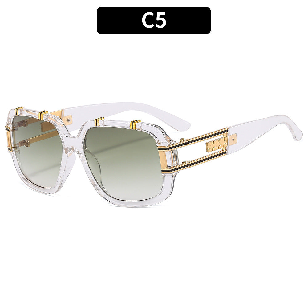 Elegant Tortoiseshell Square Frame Sunglasses