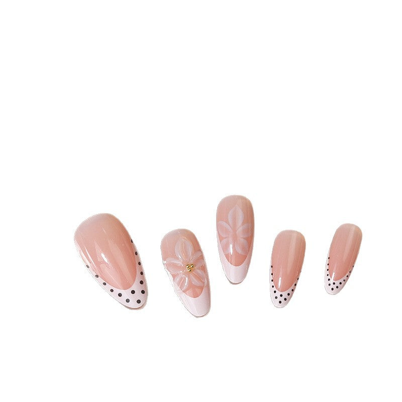 Elegant Floral Art Press-On Nail Set Kalsten