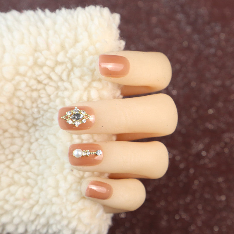 Elegant Decorative Press-On Nail Kit
