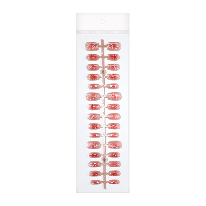 Holiday-Themed Press-On Nail Art Set Kalsten