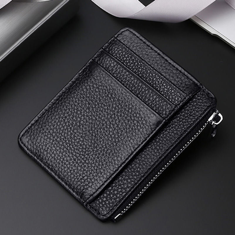 Premium Textured Leather Card Holder Kalsten