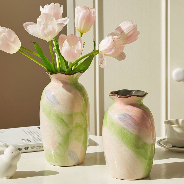 Artistic Ceramic Flower Vase