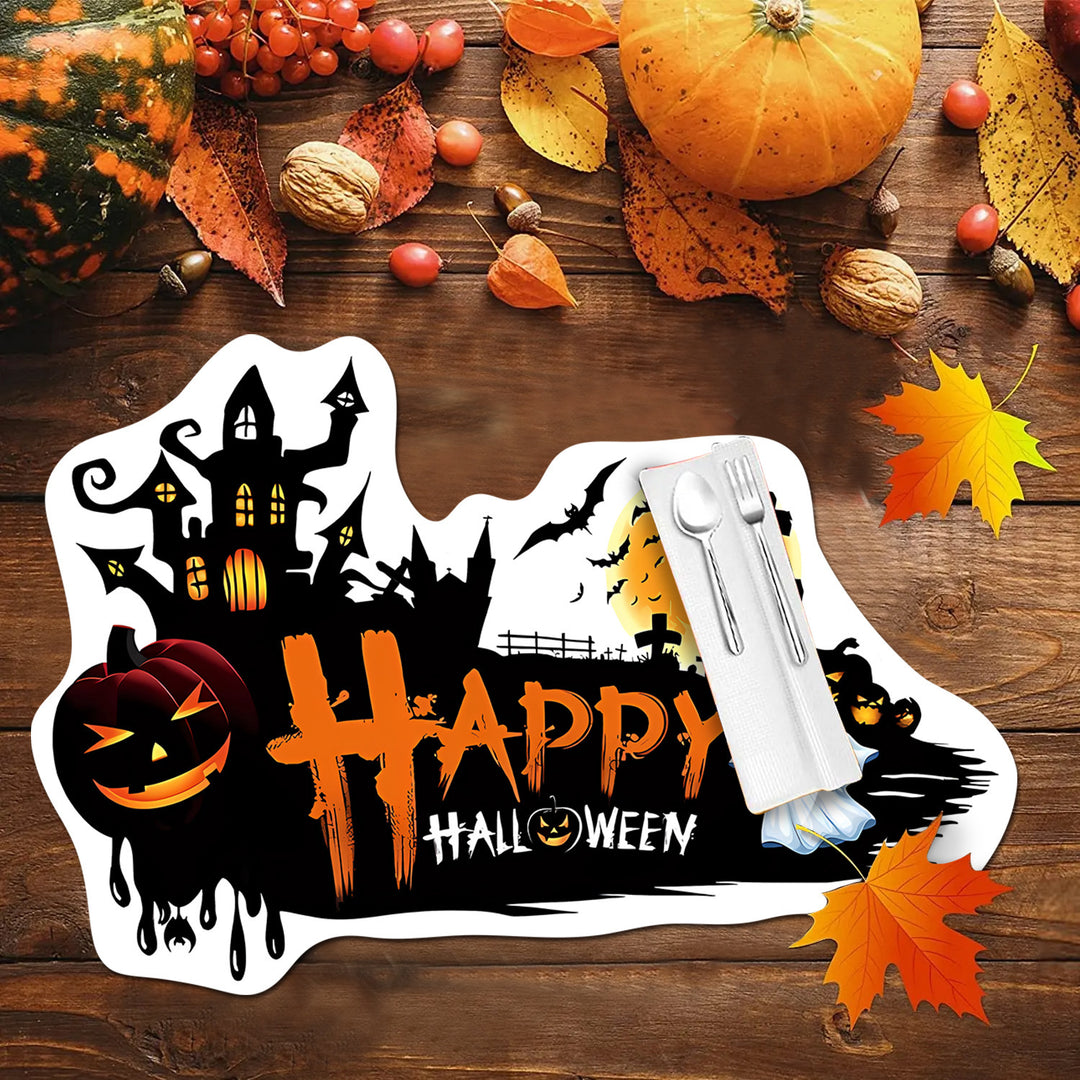 Halloween-Themed Decorative Table Mat