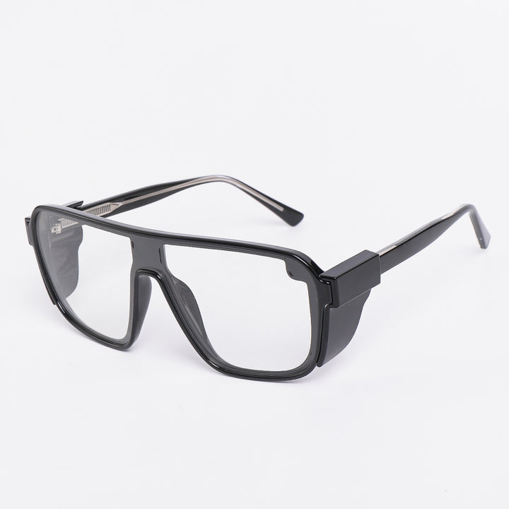 Women's sporty sunglasses in a futuristic design with colored lenses Kalsten