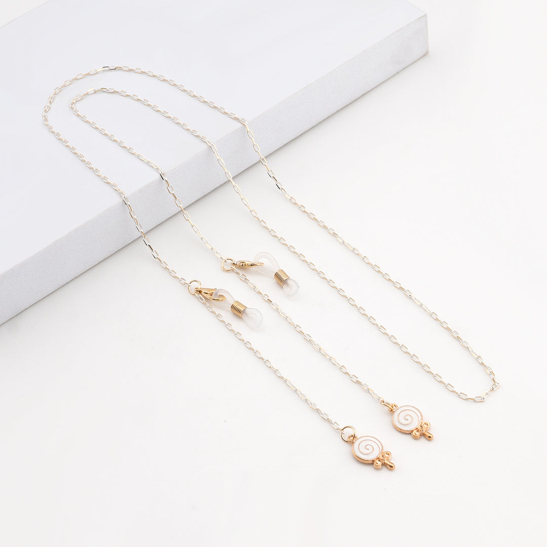 Elegant Geometric Eyewear Chain Kalsten