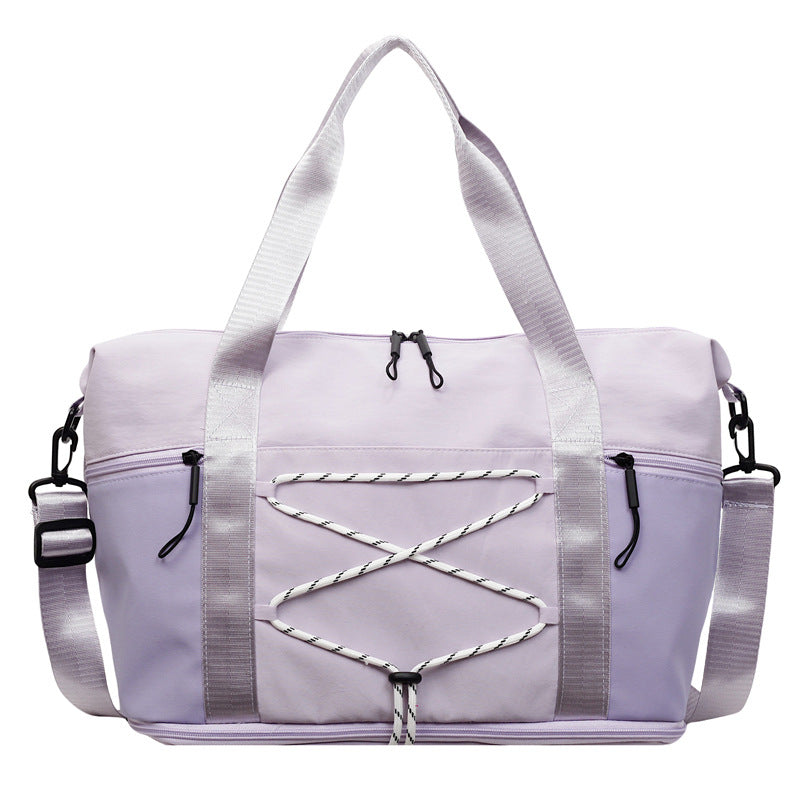 Sporty Shoulder Bag With Practical Organizer Kalsten
