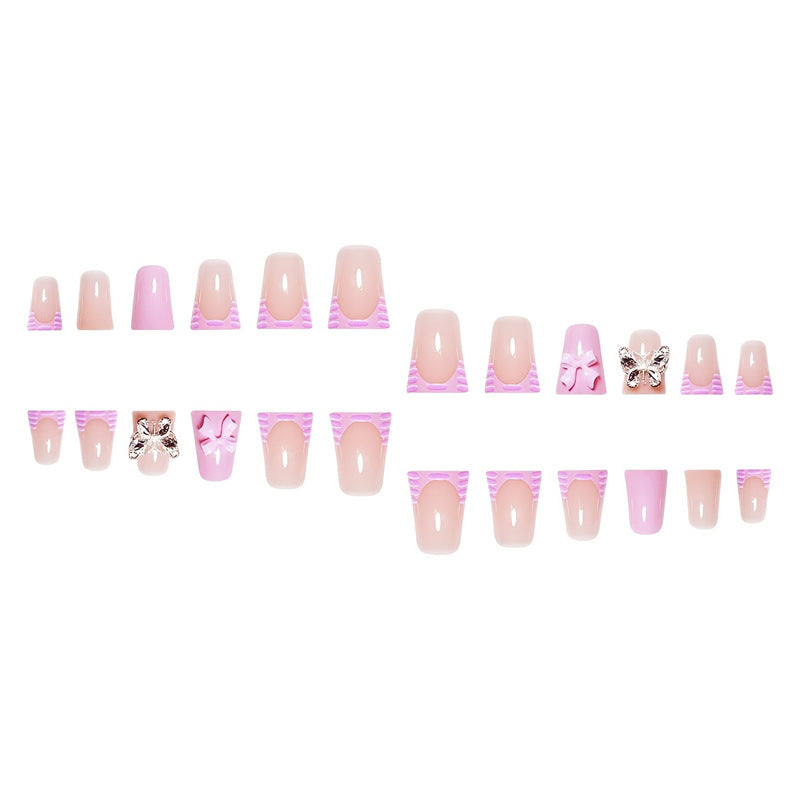 Playful Floral Design Press-On Nail Extensions Kalsten