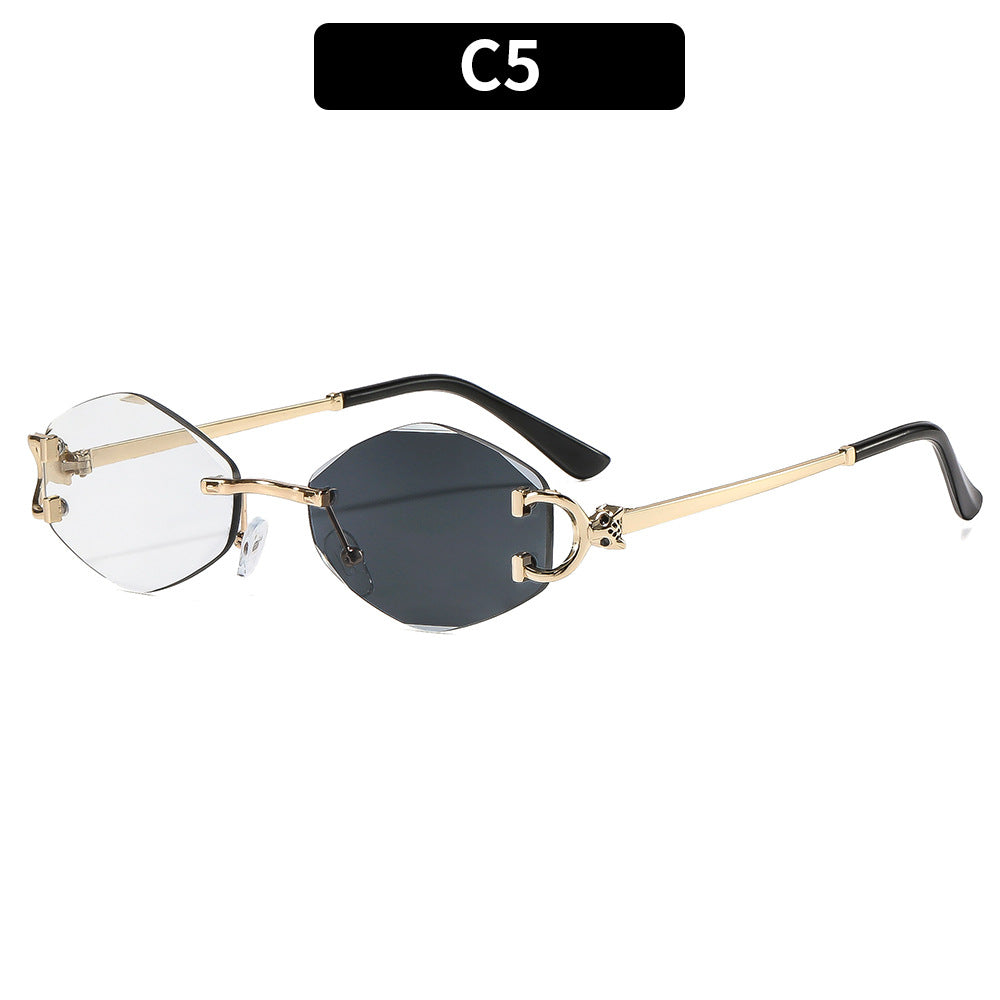 Luxury Geometric Accent Sunglasses